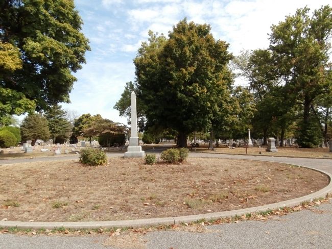 Obverse View - - Confederate Soldiers Buried in this Cemetery Marker image. Click for full size.