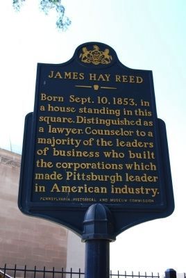 James Hay Reed Marker image. Click for full size.