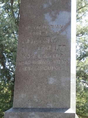 Civil War Soldiers Buried at Clinton Indiana Marker image. Click for full size.