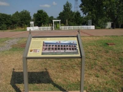 Officer’s Garden Marker. Click for full size. Officer’s Garden Marker image. Click for full size.