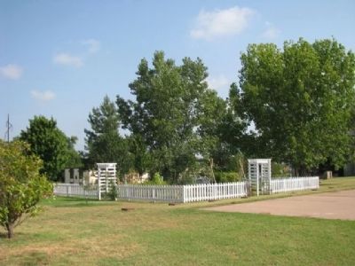 Officer’s Garden Marker. Click for full size. Officer’s Garden Marker image. Click for full size.