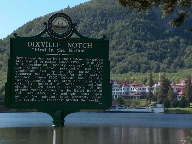 Dixville Notch, New Hampshire image. Click for full size.