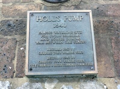 Holl's Pump 1840 Marker image. Click for full size.