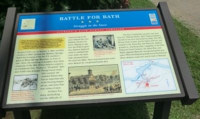 Battle for Bath Marker image. Click for full size.