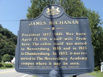 James Buchanan Marker image. Click for full size.