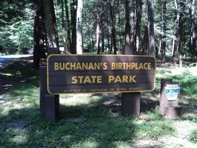 Buchanan’s Birthplace State Park. Click for full size. Buchanan’s Birthplace State Park image. Click for full size.