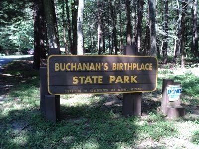 Buchanan’s Birthplace State Park. Click for full size. Buchanan’s Birthplace State Park image. Click for full size.