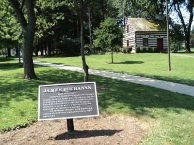 James Buchanan Marker. Click for full size. James Buchanan Marker image. Click for full size.