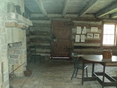 Inside the Buchanan Cabin image. Click for full size.