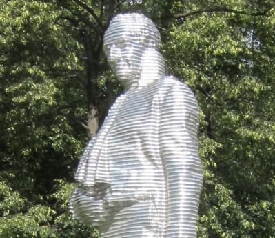 Maximilian Joseph von Montgelas statue - closer view image. Click for full size.