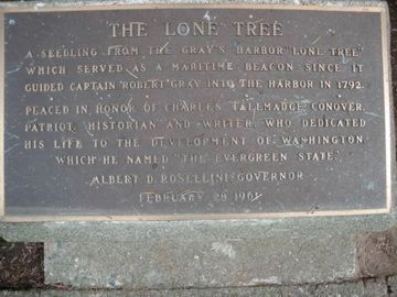 The Lone Tree Marker image. Click for full size.