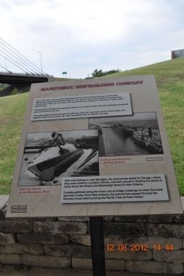 Manitowoc Shipbuilding Company Marker. Click for full size. Manitowoc Shipbuilding Company Marker image. Click for full size.