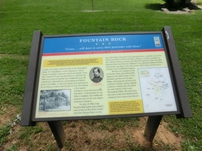 Fountain Rock Marker image. Click for full size.