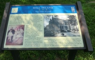 Mill Island Marker image. Click for full size.