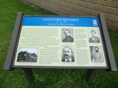 Occupied Beverly Marker image. Click for full size.