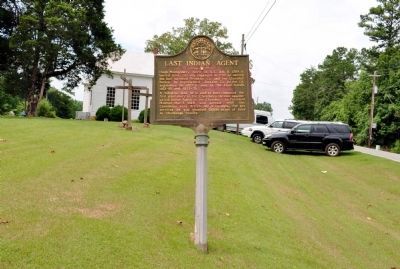 Last Indian Agent Marker. Click for full size. Last Indian Agent Marker image. Click for full size.