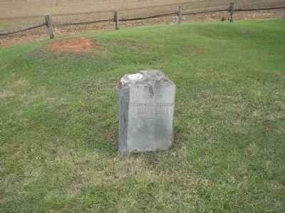 Arm of Stonewall Jackson Marker image. Click for full size.