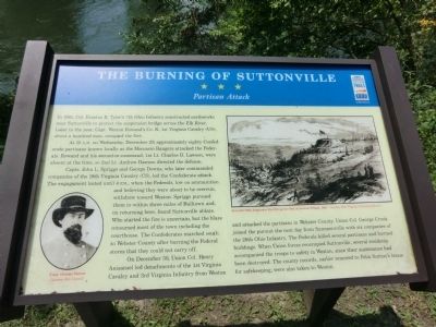 The Burning of Suttonville Marker image. Click for full size.
