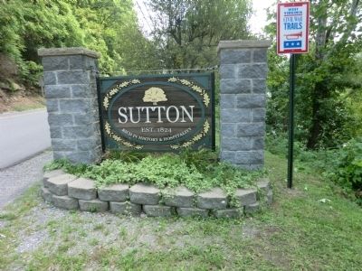 The Burning of Suttonville Marker. Click for full size. The Burning of Suttonville Marker image. Click for full size.