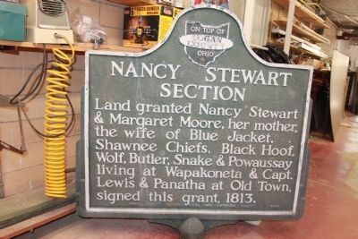 Greenville Treaty Line / Nancy Stewart Section Marker image. Click for full size.
