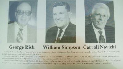 Risk-Simpson-Novicki on Columbus Area Business Hall of Fame Marker image. Click for full size.