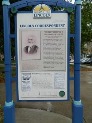Lincoln Correspondent Marker image. Click for full size.