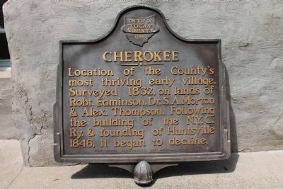 Cherokee Marker. Click for full size. Cherokee Marker image. Click for full size.