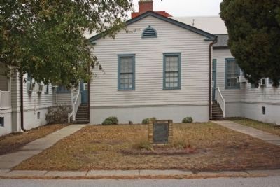 Grice Marine Laboratory and Marker, westside view. Click for full size. Grice Marine Laboratory and Marker, westside view image. Click for full size.