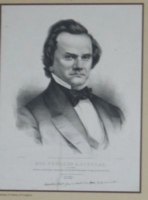 Stephen A. Douglas image. Click for full size.