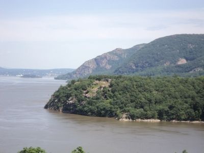 Redoubt 7 from West Point. Click for full size. Redoubt 7 from West Point image. Click for full size.