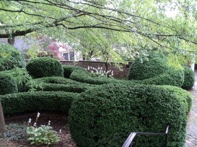 Garden at the Woodrow Wilson Birthplace image. Click for full size.