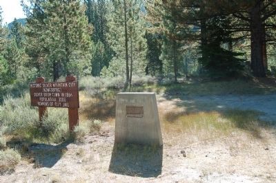 Silver Mountain Marker image. Click for full size.