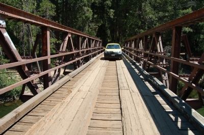 Board's Crossing Bridge is still in service. image. Click for full size.