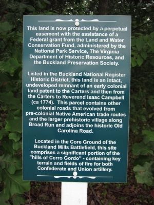 Nearby Preservation Sign image. Click for full size.