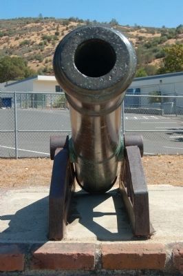 The Copperopolis Cannon. Click for full size. The Copperopolis Cannon image. Click for full size.