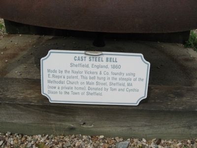 Cast Steel Bell Marker image. Click for full size.