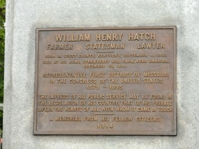 William Henry Hatch Marker image. Click for full size.