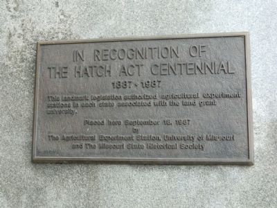 William Henry Hatch Marker image. Click for full size.