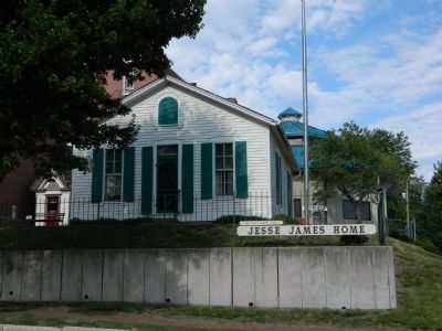 Jesse James Home. Click for full size. Jesse James Home image. Click for full size.