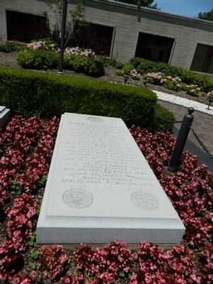 Harry S. Truman Grave Marker image. Click for full size.