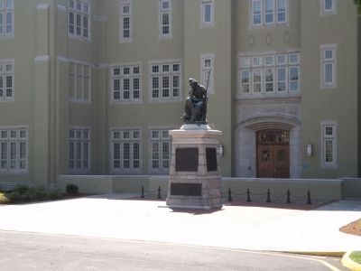 Monument at VMI image. Click for full size.