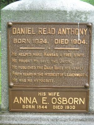 The Anthonys Marker. Click for full size. The Anthonys Marker image. Click for full size.