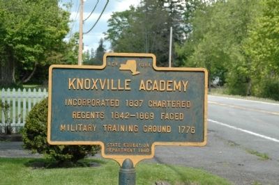 Knoxville Academy Marker image. Click for full size.