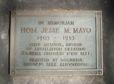Hon. Jesse M. Mayo Marker image. Click for full size.