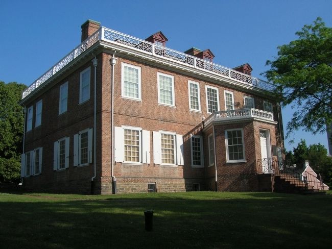 Schuyler Mansion image. Click for full size.