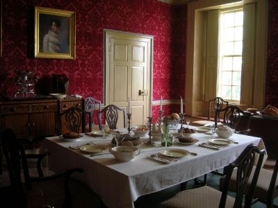 Schuyler Mansion Dining Room image. Click for full size.