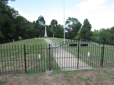 Groveton Confederate Cemetery Today. Click for full size. Groveton Confederate Cemetery Today image. Click for full size.