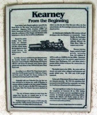 Kearney Marker image. Click for full size.