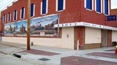 Kearney: From the Beginning Marker and Murals image. Click for full size.