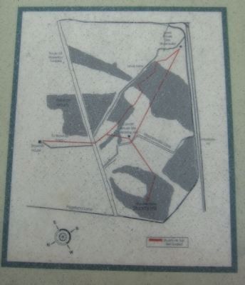 Stuart's Hill Walking Trail Marker. Click for full size. Stuart's Hill Walking Trail Marker image. Click for full size.